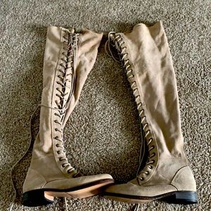 Free People.above knee boot